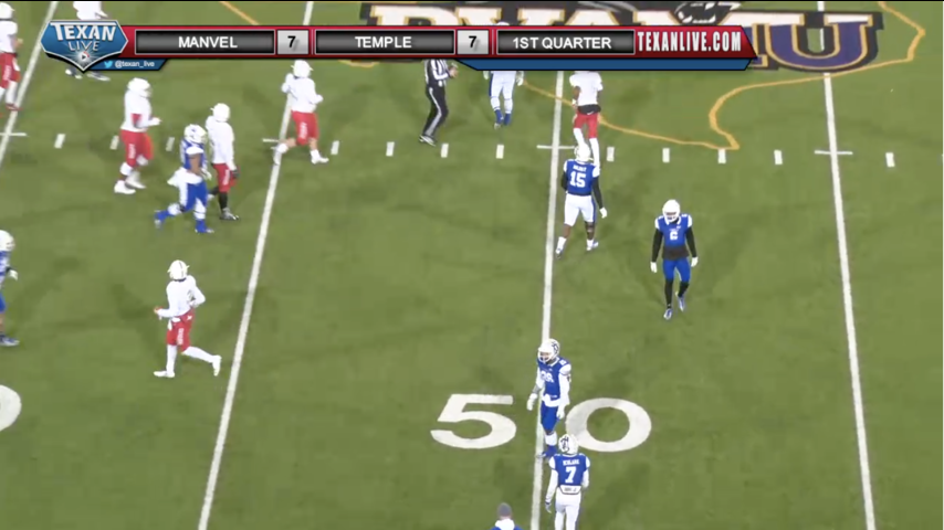 Temple vs Manvel – 12/8/2017 – 7:30PM – Football Playoffs