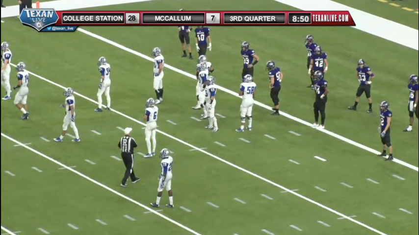 College Station (12-2) vs McCallum (14-0) – 12/16/2017 – 7PM – Football Playoffs – State Semifinals