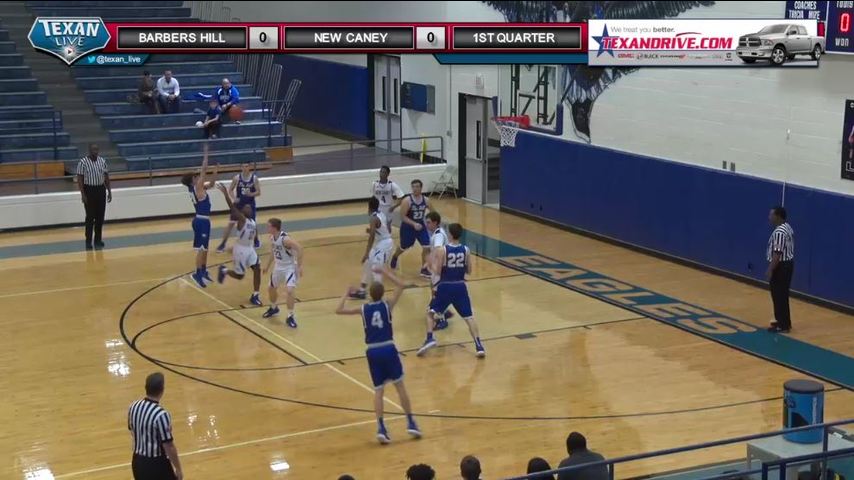 Barbers Hill vs New Caney – 1/3/2017 – Boys Basketball