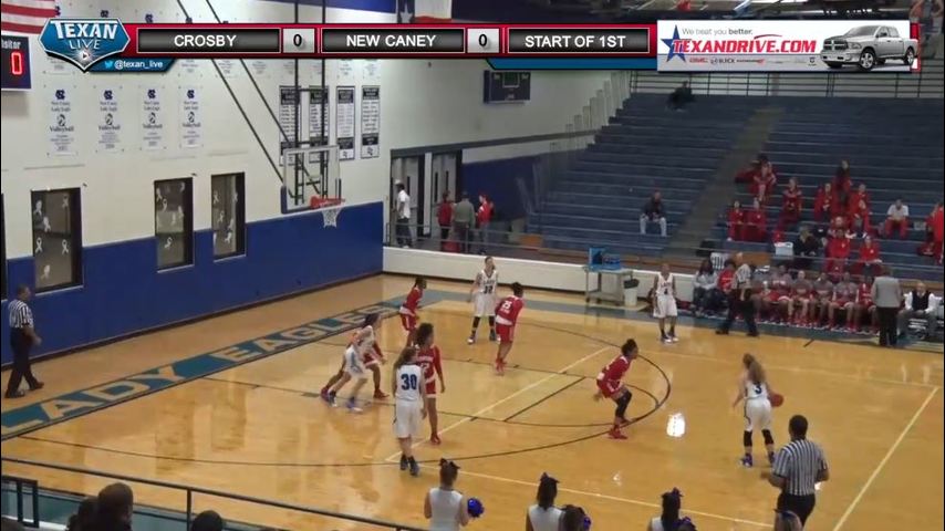 Crosby vs New Caney – 1/9/2017 – Girls Varsity Basketball