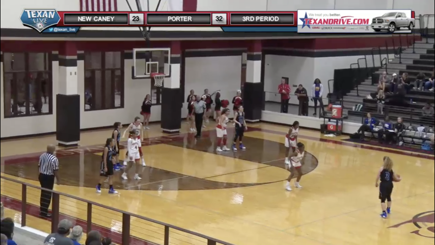 New Caney vs Porter Girls Varsity Basketball 2-6-2018