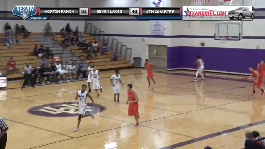 Seven Lakes vs Morton Ranch Boys Varsity Basketball 2-6-2018