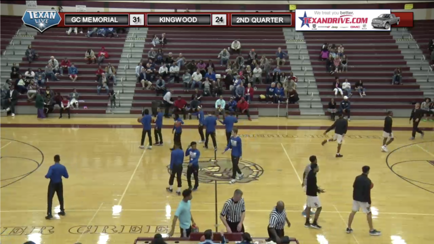 Goose Creek Memorial vs Kingwood Boys Basketball 2/13/2018