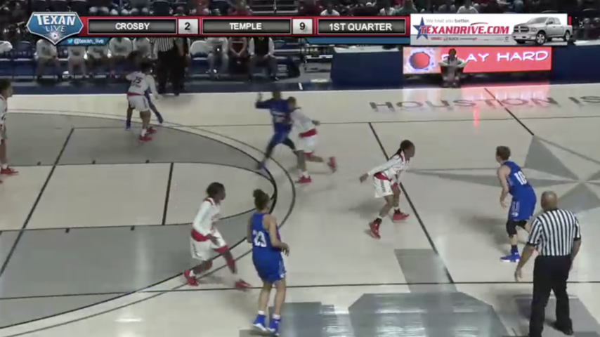 Crosby vs Temple Region III-5A Finals - Girls Basketball 1PM 2-24-2018