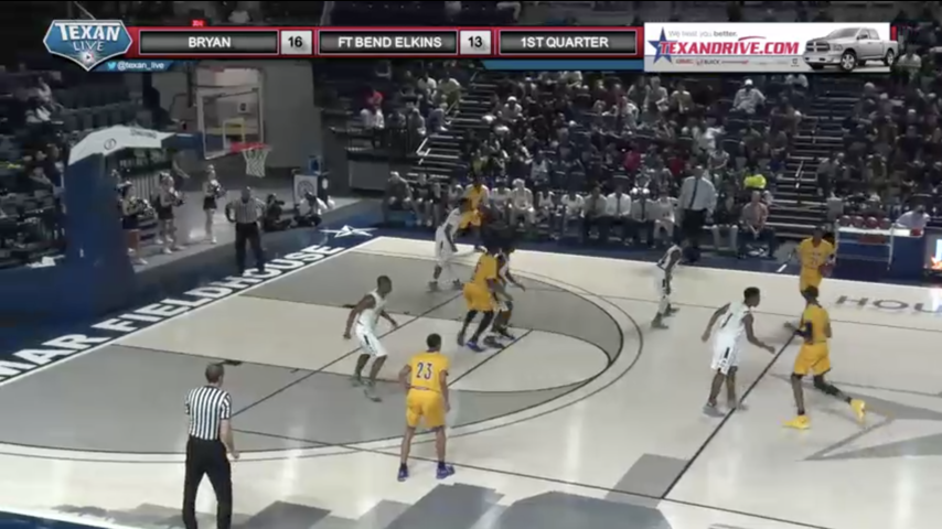 Bryan vs Fort Bend Elkins - 5A Region III Boys Basketball Regional Semifinals 3-2-2018