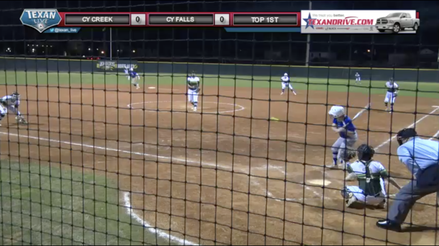 Cypress Creek vs Cypress Falls Varsity Softball 3-6-2018