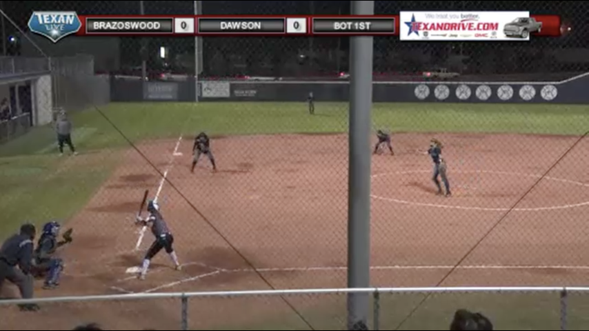 Brazoswood vs Dawson Varsity Softball 3-6-2018