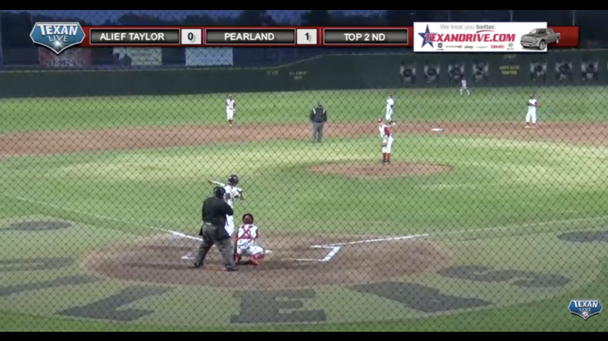 Alief Taylor vs Pearland Varsity Baseball 3-15-2018 7:00 PM cst