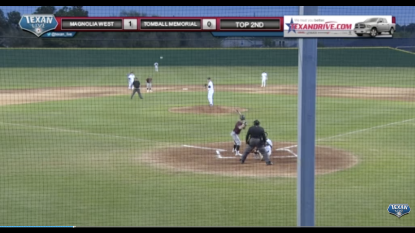 Magnolia West vs Tomball Memorial Varsity Baseball 3-15-2018 7:00 PM cst