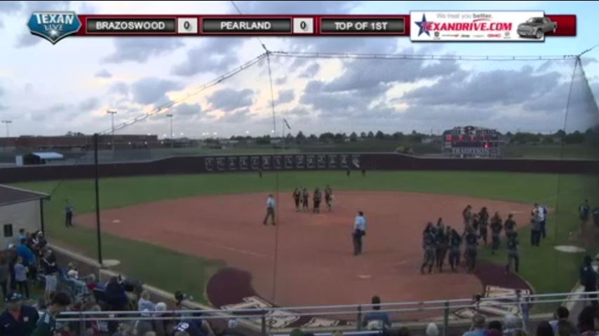 Brazoswood vs Pearland - Varsity Softball 3-23-2018 7PM cst