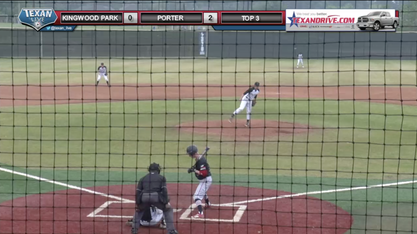 Kingwood Park vs Porter Varsity Baseball 3-27-2018 6pm cst