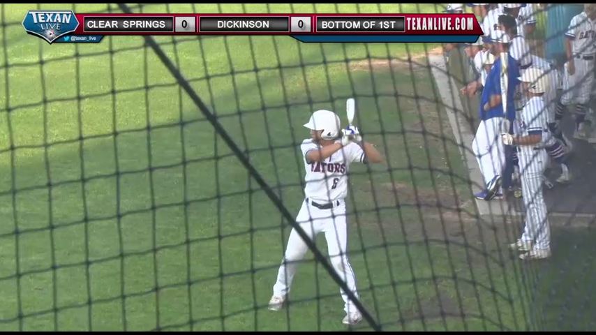 Clear Springs vs Dickinson Varsity Baseball 3-29-2018 7pm cst