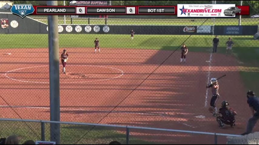 Pearland vs Dawson Varsity Softball 4-10-2018 6pm cst