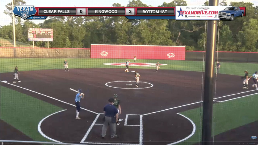 Kingwood vs Clear Falls 1 Game Playoff Fri 5-11-2018 7PM @ Crosby