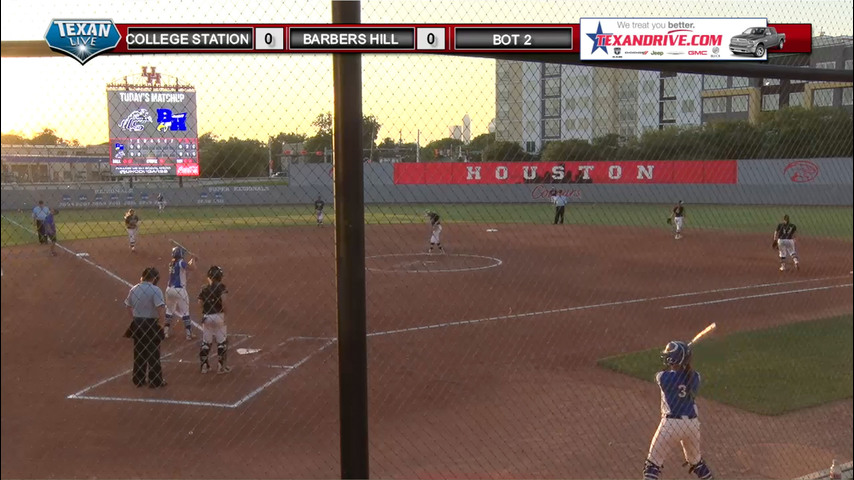 College Station vs Barbers Hill Softball GAME 1 / 5-18-2018 7PM cst @ University of Houston