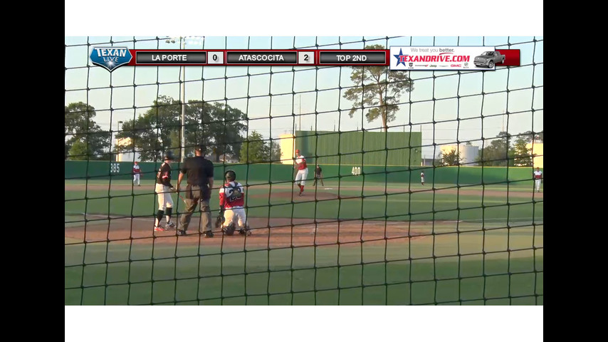 Atascocita vs La Porte Baseball GAME 1 / 5-18-2018 7PM cst @ San Jac North Campus