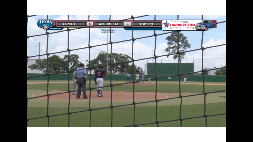 Atascocita vs La Porte Baseball GAME 2 / 5-19-2018 1PM cst @ San Jac North Campus