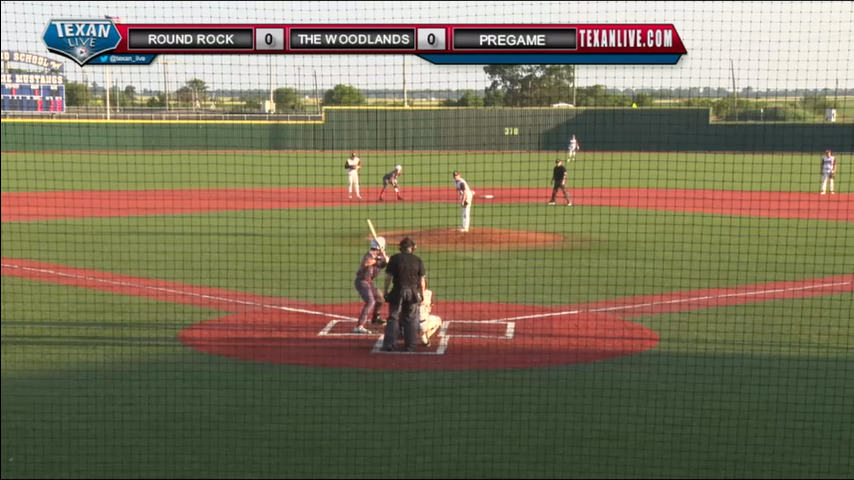 The Woodlands vs Round Rock Baseball GAME 1 ~ 5-31-2018 7:30PM @Mumford