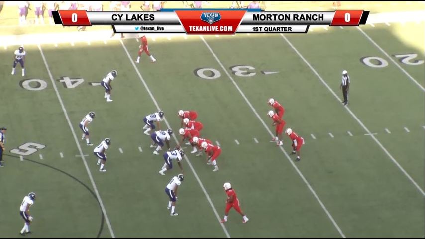 Morton Ranch vs Cy Lakes 9-1-2018 6PM cst at CFFCU Stadium