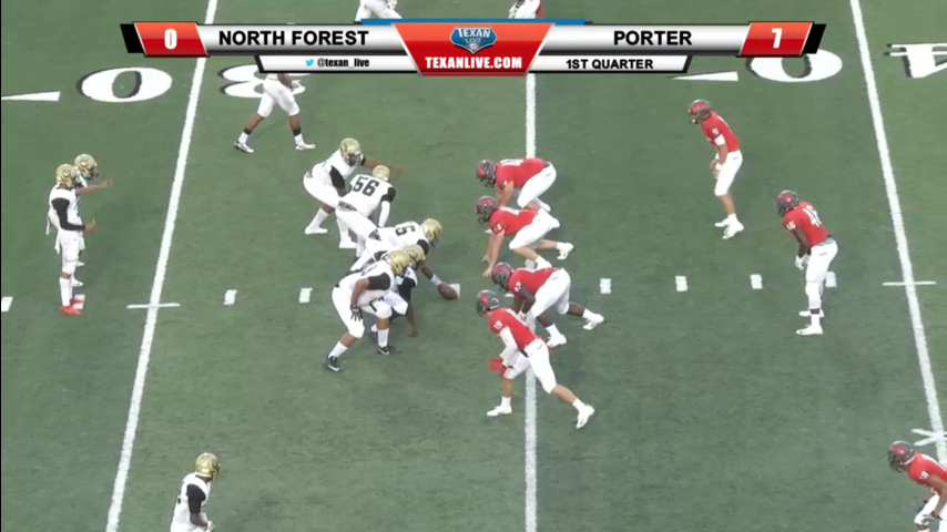 North Forest vs Porter 9-7-2018 7pm at Texan Drive Stadium