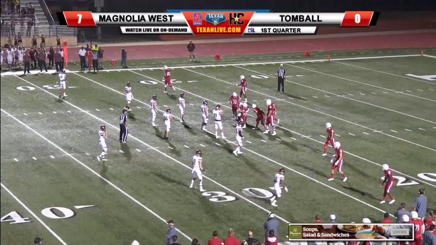 Magnolia West vs Tomball 9-28-2018 7pm at Tomball Stadium