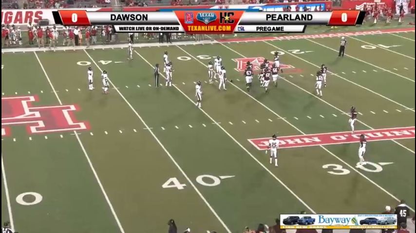 Pearland vs Dawson 10-5-2018 7pm cst TDECU