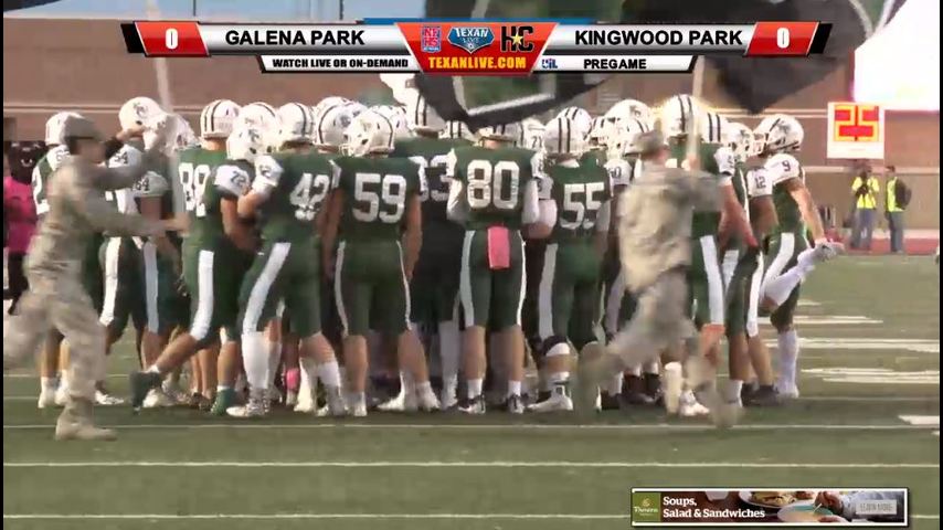 Galena Park vs Kingwood Park 10-11-2018 at Turner Stadium 7pm 