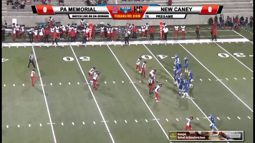 Port Arthur Memorial vs New Caney 10-12-2018 7pm at Texan Drive