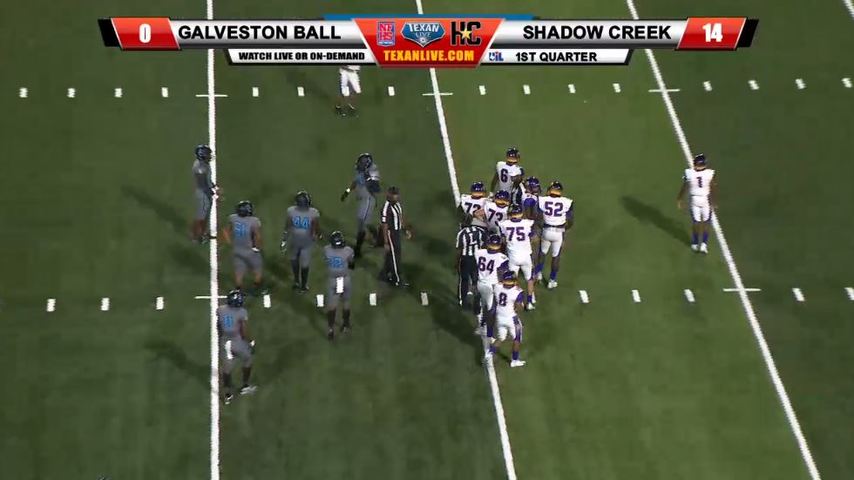 Galveston Ball vs Shadow Creek 10-12-2018 7pm cst Freedom Field