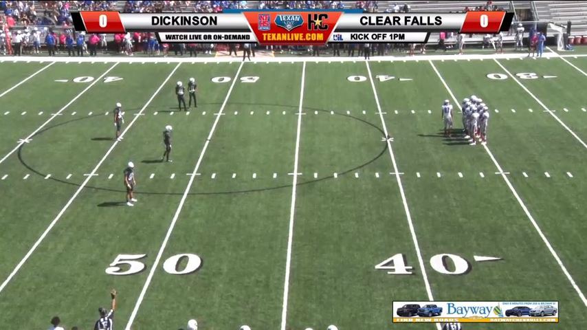 Clear Falls vs Dickinson 10-13-2018 1pm at veterans memorial stadium