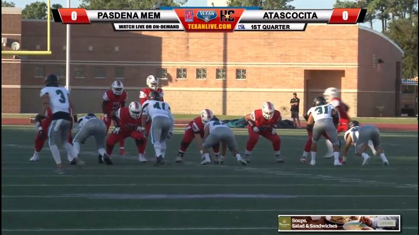 Pasadena Memorial vs Atascocita 10-13-2018 6pm at Turner Stadium