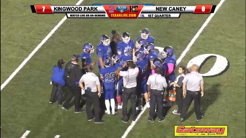 Kingwood Park vs New Caney 10-19-2018 7pm at Texan Drive