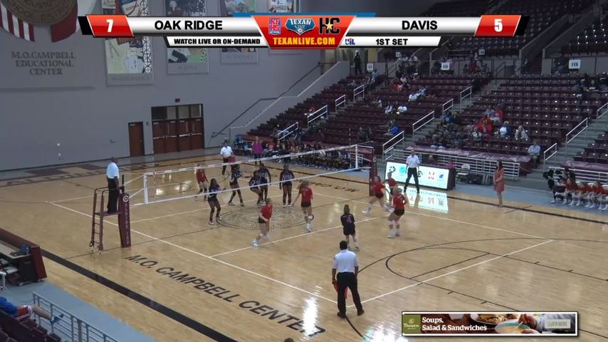 Oak Ridge vs Aldine Davis bi-district Volleyball Playoffs 7pm cst 10-29-2018