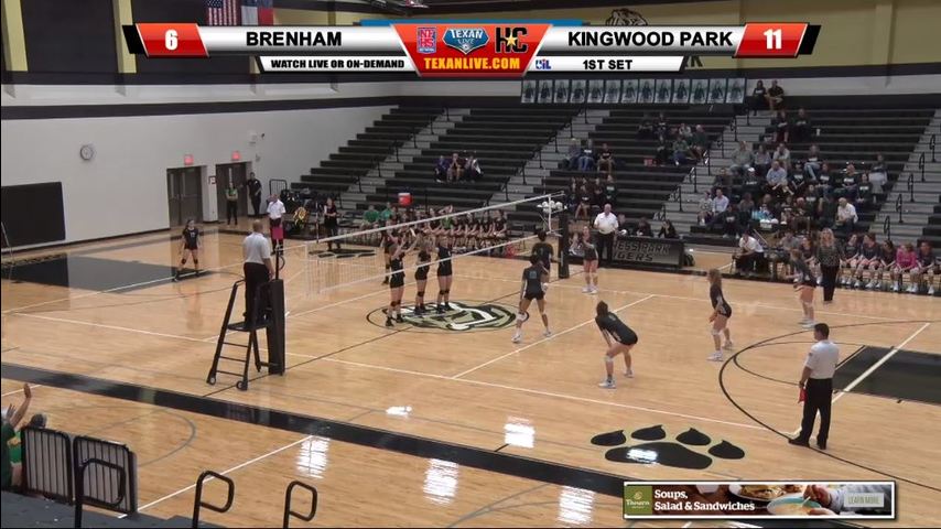 Kingwood park vs Brenham bi-district Volleyball Playoffs 6:30pm cst 10-30-2018