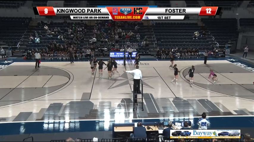 Kingwood Park vs Foster - 5A Reg 3 Regional Semifinal Volleyball Tournament 11/9/2018