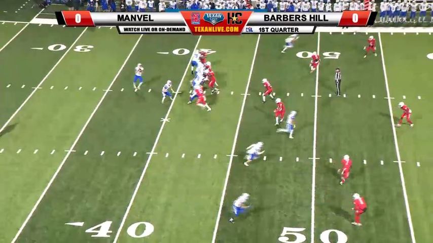 Barbers Hill vs Manvel - Bi-District Football Playoffs 11-15-2018 7pm cst