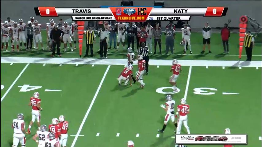 Fort Bend Travis vs Katy - Bi-District Football Playoffs 11-16-2018 6:30pm cst