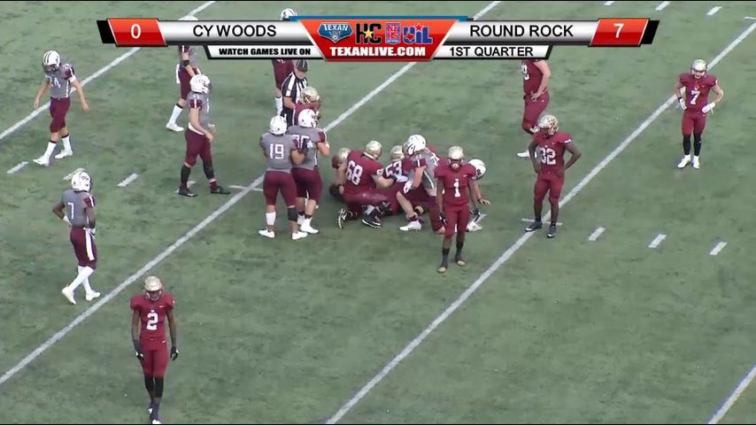Round rock vs Cy Woods - Bi-District Football Playoffs 11-17-2018 3pm cst