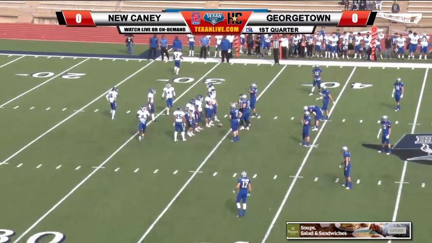 New Caney (10-1) vs. Georgetown (8-3) Area Round Playoffs - 1PM 11-23-2018.at Bryan’s Green Stadium