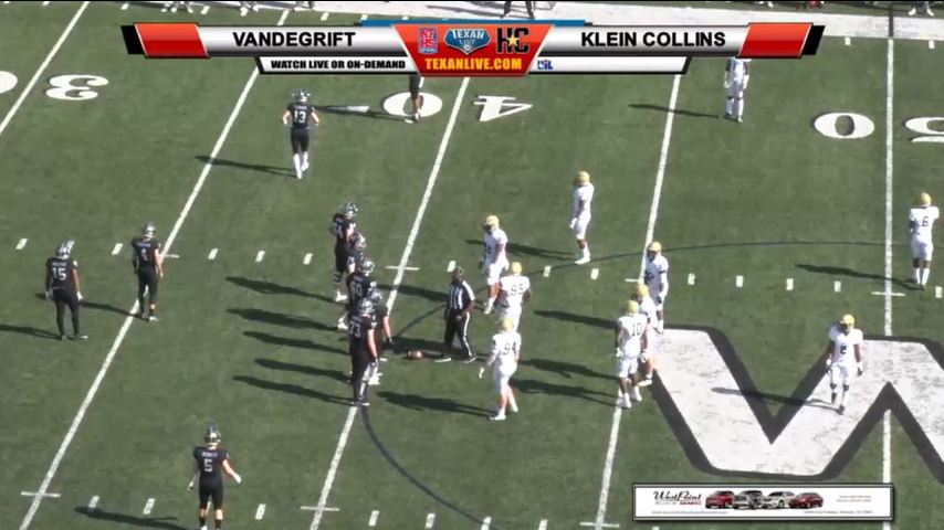 Austin Vandegrift vs Klein Collins Area Round Playoffs - 1PM 11-23-2018.Waller ISD
