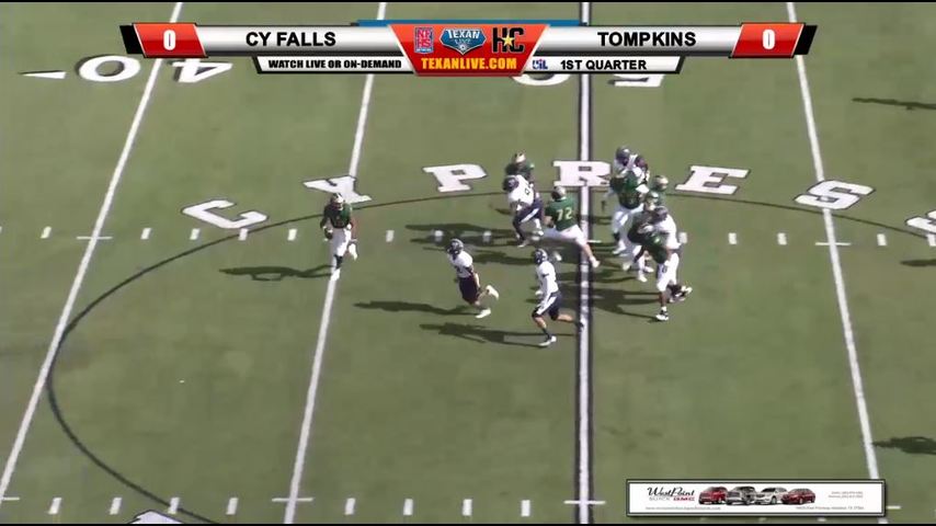 Cypress Falls vs. Katy Tompkins (9-2) pridgeon at 1pm 11-24-2018