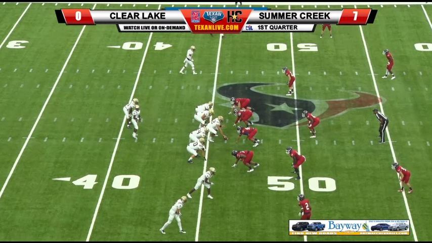 Humble Summer Creek (8-3) vs. Clear Lake (6-5) 12pm 11-24-2018 at Houston’s NRG