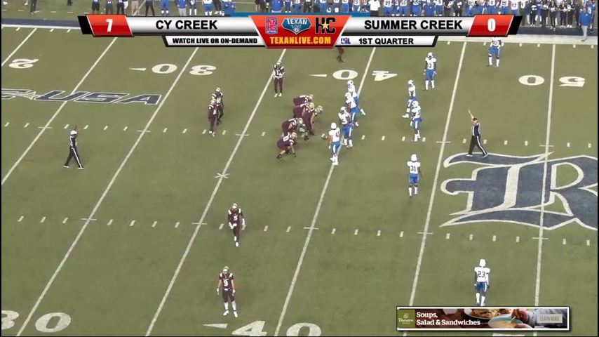 Cypress Creek (7-5) vs. Humble Summer Creek 7:00 p.m. 11-30-2018 at Houston’s Rice Stadium