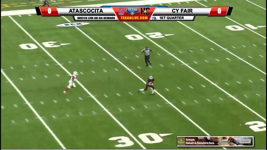 Cypress Fairbanks (10-2) vs. Atascocita 12-1-2018 at Houston’s NRG Stadium