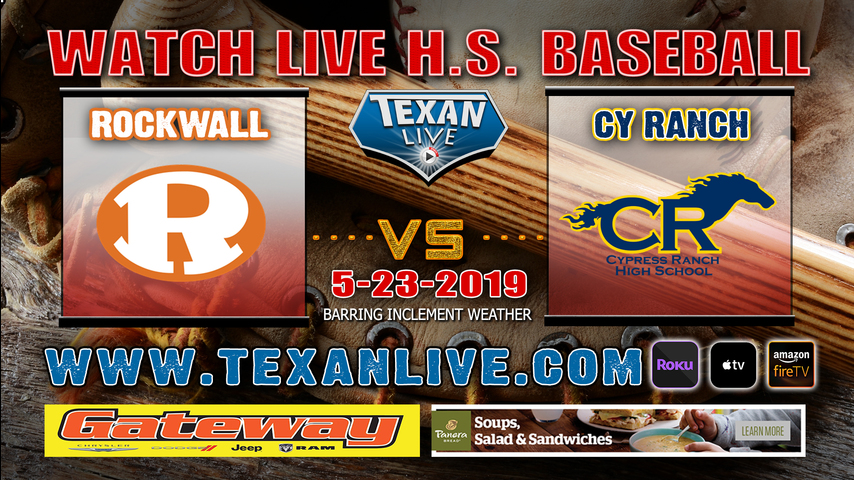 Georgetown vs Santa Fe - Game One - Baseball - Regional Semi Finals - 7PM - 5/23/19