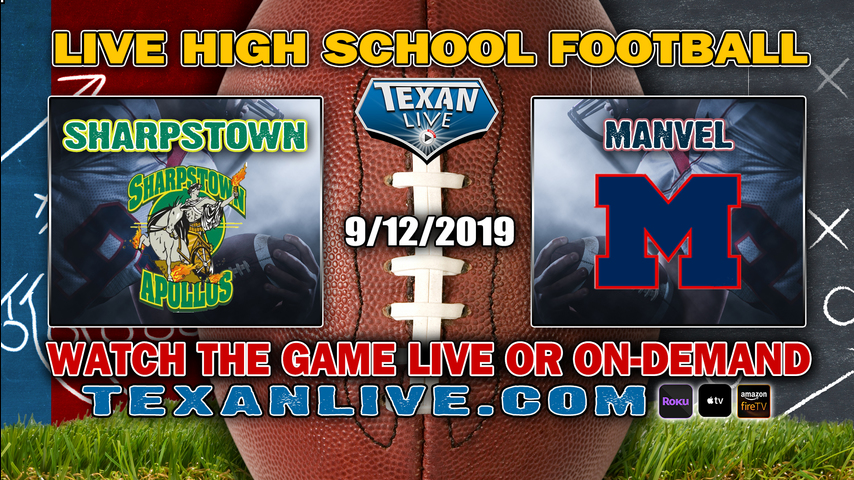 Sharpstown vs Manvel - 9/12/2019 - 7PM - Football - Freedom Stadium