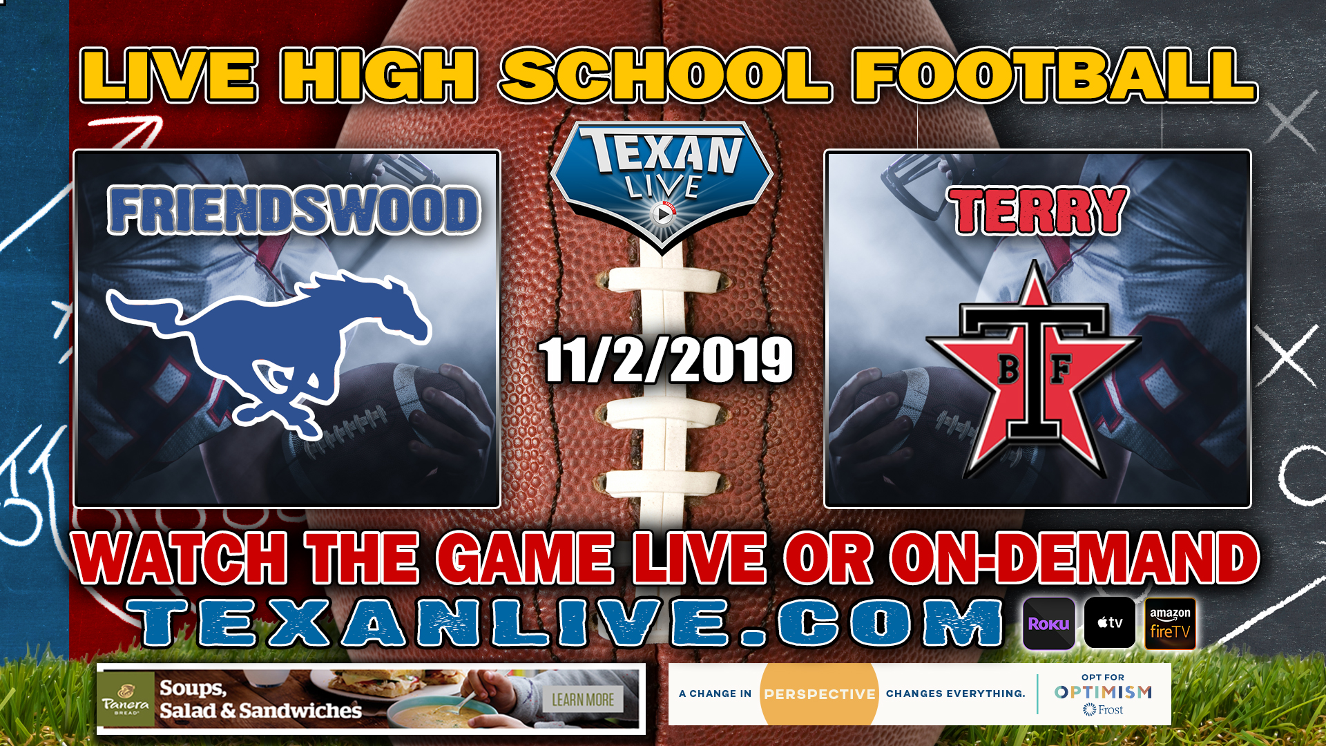 Friendswood vs Terry 1:00 PM - 11/2/2019 - Traylor Stadium