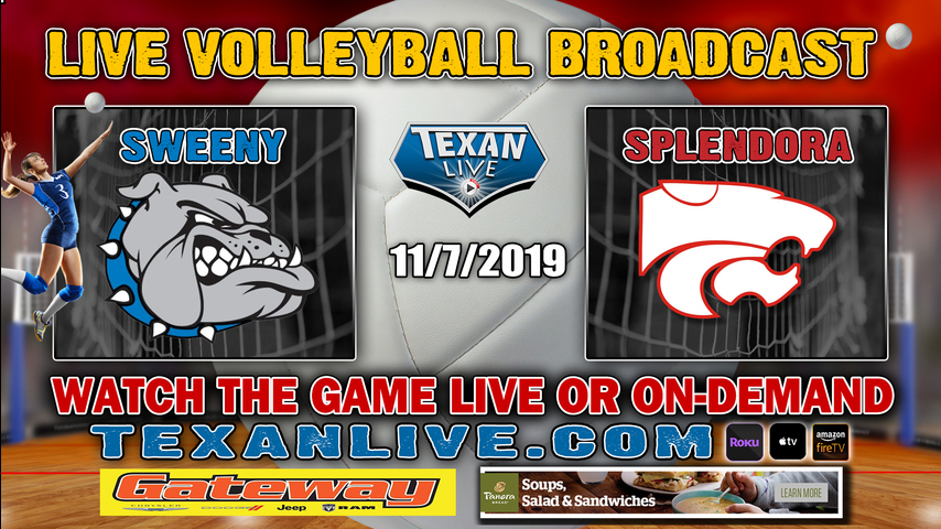 Splendora vs Sweeny - 6:00 PM - 11/7/2019 - Phillips Field House - Volleyball- Area Round Playoffs