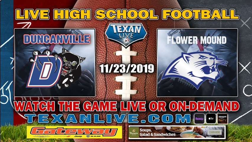 Flower Mound vs Duncanville - 3:00 PM - 11/23/2019 - AT&T Stadium - Area Round - Football Playoffs