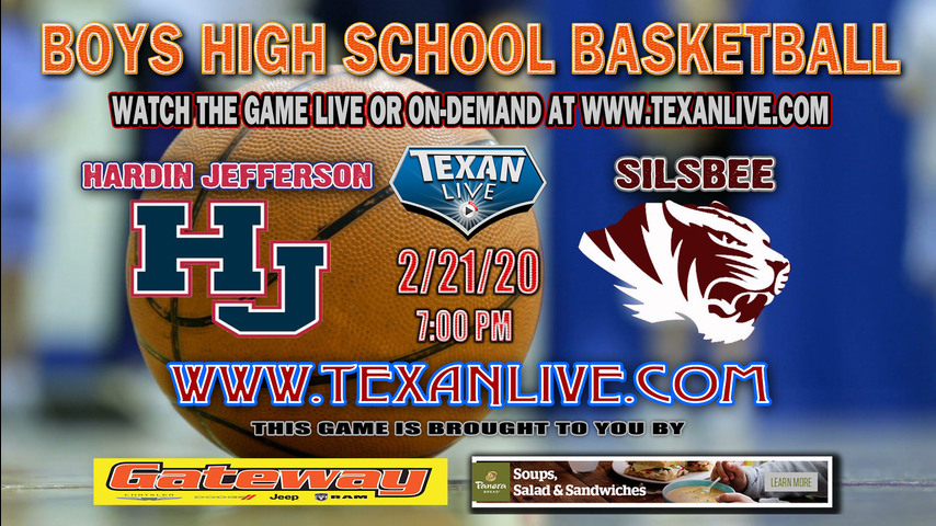 Hardin Jefferson vs Silsbee- Boys- 2.21.2020 - 7:00PM - Live East Chambers HS